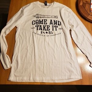 District Cream Long Sleeve Tee